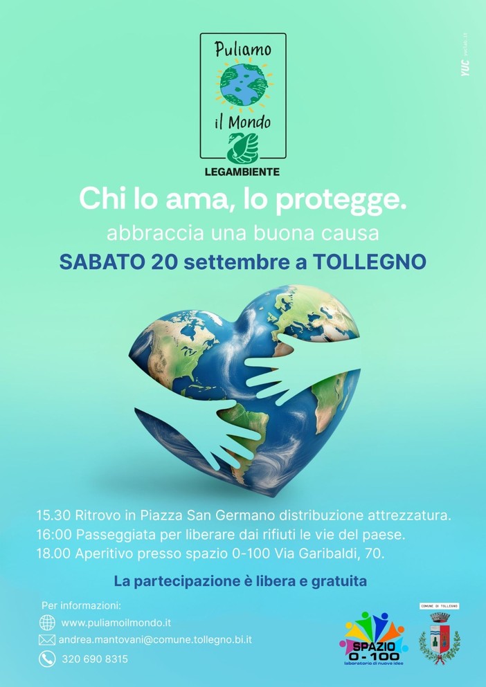 Tollegno partecipa a Puliamo il Mondo
