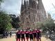 I sei cicloamatori biellesi sono a Barcellona, prosegue la raccolta fondi