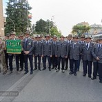 In foto, l'ANA nei giorni dell'Adunata a Biella