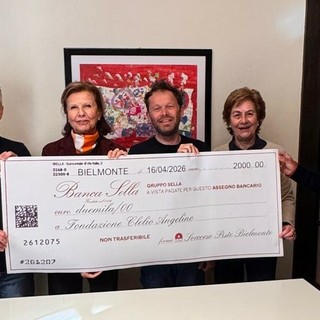 Dal 50° anniversario del Soccorso Piste Bielmonte un aiuto concreto per Fondazione Angelino