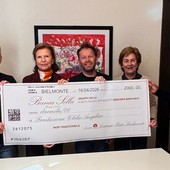 Dal 50° anniversario del Soccorso Piste Bielmonte un aiuto concreto per Fondazione Angelino