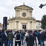 A Occhieppo Superiore l’ultimo addio a Denis Trabbia