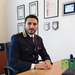 In foto il commissario capo Filippo Barba, dirigente da oltre un anno della Divisione Anticrimine della Questura di Biella