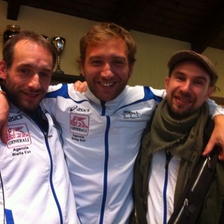 Da sinistra: Paolo Gauzolino, capitan Mauro De Caria e Giacomo Roggia (Foto Elisa De Caria)