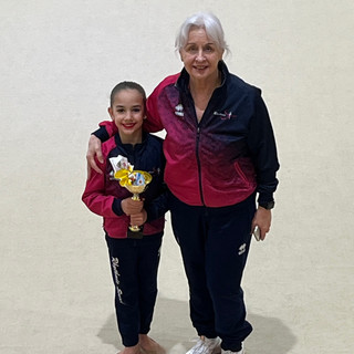 Ginnastica ritmica, Grace Giardina è d’argento ad Arcore FOTO