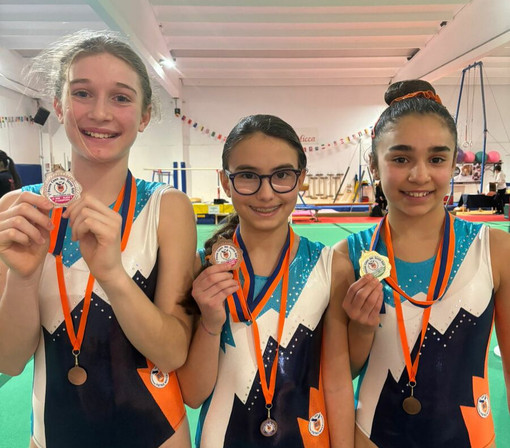 Ginnastica artistica, pioggia di risultati fra Biella e Torino