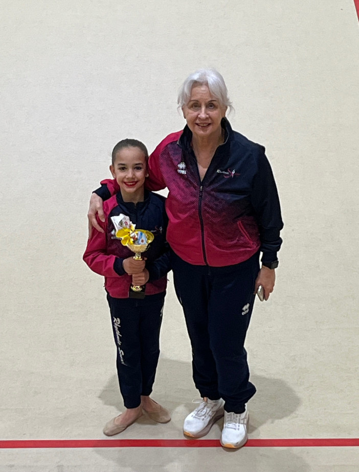 Ginnastica ritmica, Grace Giardina è d’argento ad Arcore FOTO Ginnastica ritmica, Grace Giardina è d’argento ad Arcore FOTO