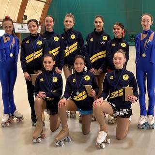 Un'altra buona prova per le atlete della società di pattinaggio artistico ASD Rollerblot Un'altra buona prova per le atlete della società di pattinaggio artistico ASD Rollerblot