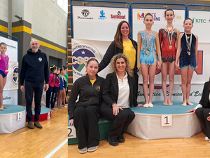 A Candelo incantano le ragazze del trofeo CSEN di ginnastica ritmica (foto di Davide Finatti e CSEN Biella)