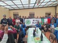 Gruppo di Gaglianico accolto da sindaco di Varazze e i presidenti della Sezione ANA Savona