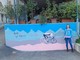 Giro d'Italia, un murales a San Giuseppe di Casto
