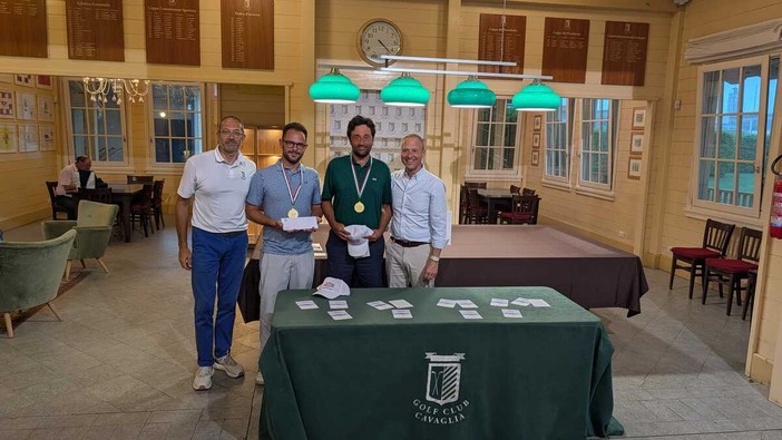 Gare e podi al Golf Club Cavaglià, ecco i vincitori FOTO
