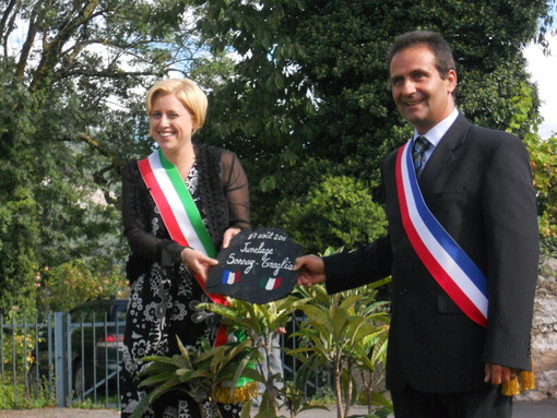 Graglia: Festa di accoglienza degli amici di Sonnaz