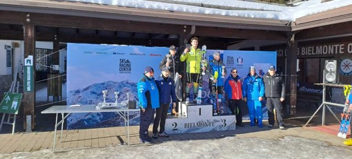 Bielmonte, il Trofeo Zegna parla spagnolo: Barata Mercadal è 1° nello slalom speciale FOTO