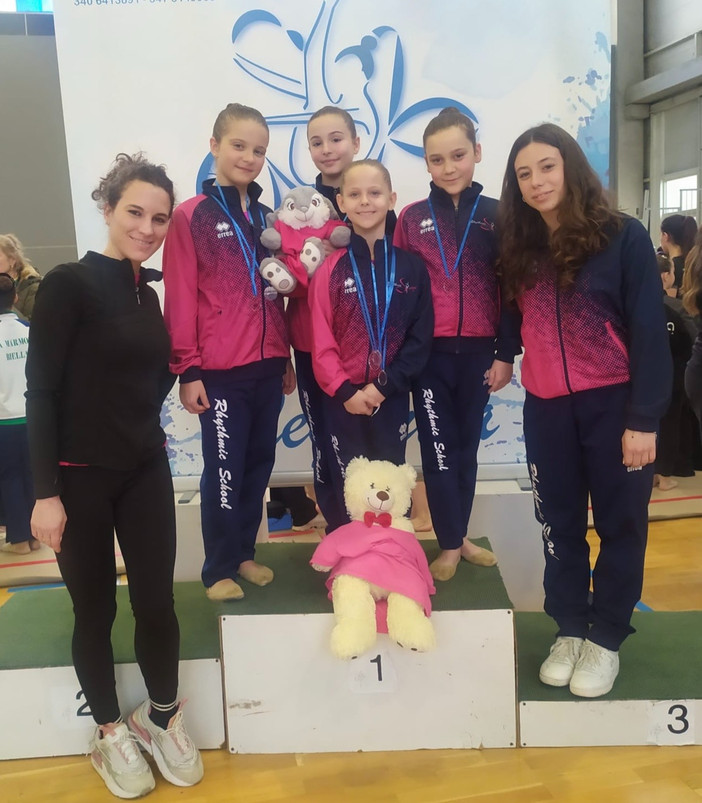 Rhythmic School brilla a suon di medaglie FOTO