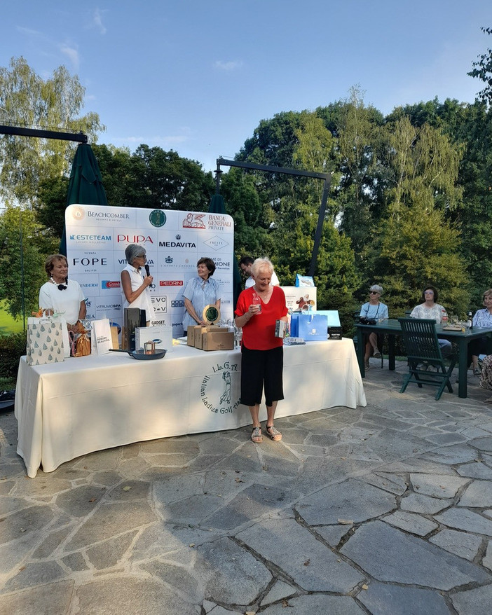 Noris Marantelli vincitrice del 3° premio netto 2° categoria del XXXII Trofeo ILGA