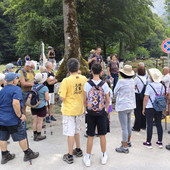 Partecipazione a Piedicavallo per la passeggiata guidata tra antiche rogge e vicende storiche della Valle Cervo FOTO