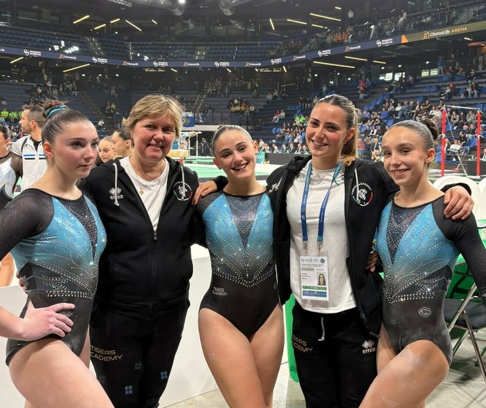 Ginnastica Artistica Femminile, anche Biella sul podio della Serie B Nazionale Ginnastica Artistica Femminile, anche Biella sul podio della Serie B Nazionale