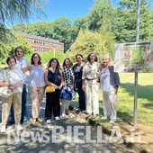Biella, nuovo volto al parco Arequipa: inaugurati i nuovi cartelli con il linguaggio della CAA (servizio di Massimo Giacobbe per newsbiella.it)