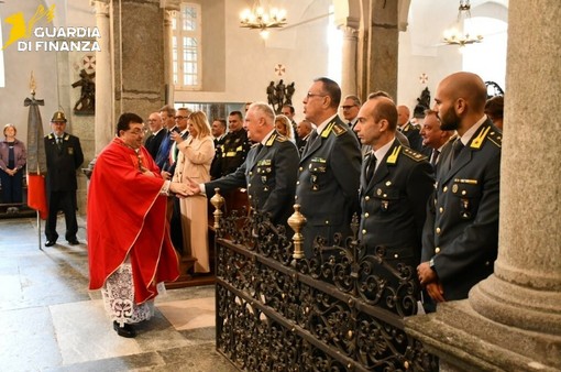 Guardia di Finanza, le fiamme gialle a Oropa per San Matteo Guardia di Finanza, le fiamme gialle a Oropa per San Matteo