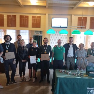 Scribanti/Bodo e Villa si impongono al Golf Cavaglià nel Campionato Biellese di doppio Trofeo Cappellificio Bi 1935