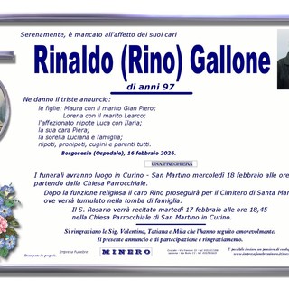 Rinaldo (Rino) Gallone
