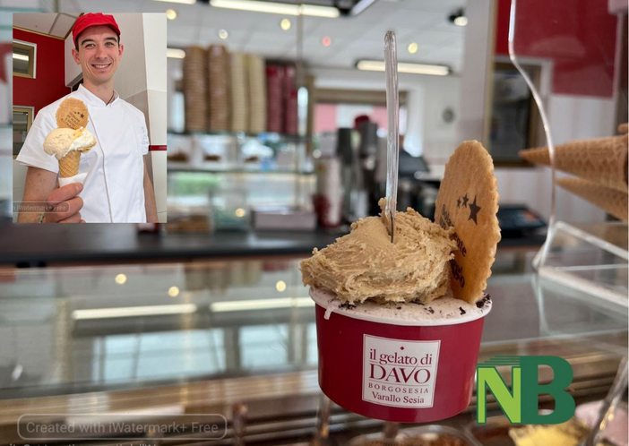 Biella, Davide Sottile rileva "DolceGelato": nasce "Il Gelato di Davo"