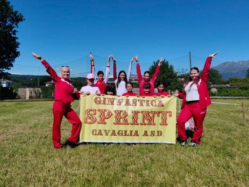 Borriana, Ginnastica Sprint alla Festa dello Sport con atlete e famiglie