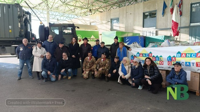Solidarietà da Biella al Libano: raccolti otto bancali di giochi per i bambini della Blue Line FOTO Mattia Baù per newsbiella.it