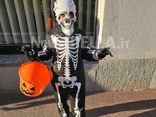 Halloween al Ricetto di Candelo, un pomeriggio di giochi e animazione per i bambini FOTO e VIDEO Angela Lobefaro per newsbiella.it