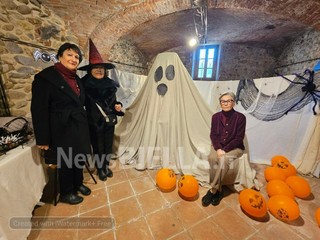Halloween al Ricetto di Candelo, un pomeriggio di giochi e animazione per i bambini FOTO e VIDEO Angela Lobefaro per newsbiella.it