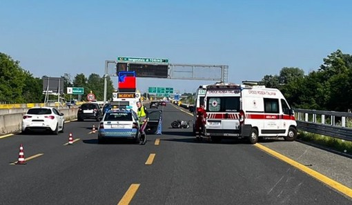 Dal Nord Ovest - Drammatico incidente, muore un motociclista di 21 anni Dal Nord Ovest - Drammatico incidente, muore un motociclista di 21 anni