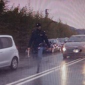Scontro tra auto all’uscita di Cossato sulla tangenziale Scontro tra auto all’uscita di Cossato sulla tangenziale