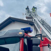 Incendio al camino, a Candelo e Cerrione arrivano i Vigili del Fuoco (foto di repertorio)