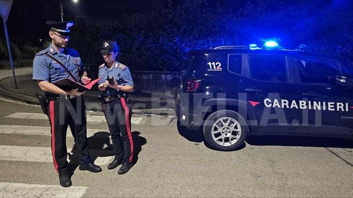 Vigliano, incidente stradale in serata per una giovane in scooter (foto di Mauro Benedetti per Newsbiella.it)