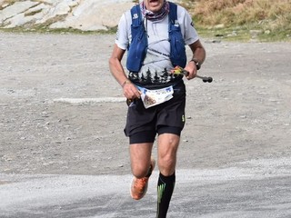 Federico Bollo al Vertical Road to Colle Gran San Bernardo vince la categoria V3