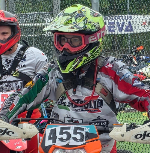 Elena Givonetti è vice campionessa regionale di Enduro
