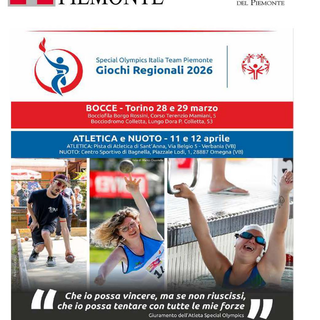 In Piemonte i Giochi Regionali Special Olympics: 370 atleti verso i Giochi Nazionali di Lignano Sabbiadoro