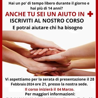 CRI comitato di Cavaglià, a marzo un corso per volontari