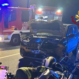In foto, l’incidente di Santhià