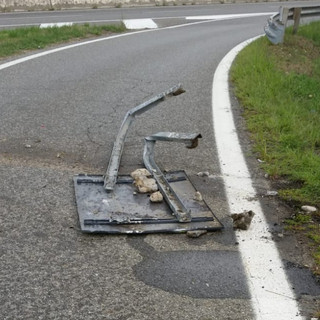 Sostegno, incidente autonomo senza feriti: automobilista chiama il 112 foto archivio