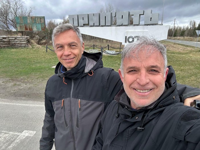 Da Biella a Chernobyl: Ivo Bonato firma le immagini del Tg2