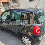 Urto tra veicoli a Sagliano Micca, vistosi i danni Urto tra veicoli a Sagliano Micca, vistosi i danni