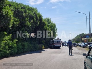 Scontro tra due auto a Biella in via Candelo: donna in ospedale