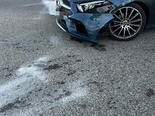 Incidente tra auto e motorino a Valdengo FOTO