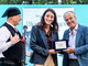 Nell’immagine, il vicesindaco Sara Gentile consegna una targa ricordo all’imprenditore Alberto Savio Nell’immagine, il vicesindaco Sara Gentile consegna una targa ricordo all’imprenditore Alberto Savio