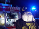 Biella, auto finisce contro un dehor nella notte (foto di repertorio)