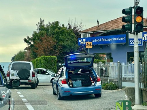 Tamponamento a Occhieppo Inferiore, interviene la Polizia FOTO Tamponamento a Occhieppo Inferiore, interviene la Polizia FOTO