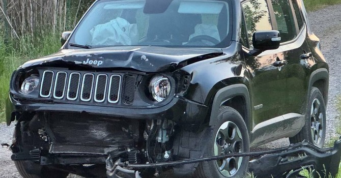 Violento scontro tra auto tra Castelletto Cervo e Mottalciata FOTO Davide Finatti per newsbiella.it