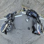 Un sabato segnato dagli incidenti, uomo a terra con lo scooter sulle strade di Tollegno Un sabato segnato dagli incidenti, uomo a terra con lo scooter sulle strade di Tollegno